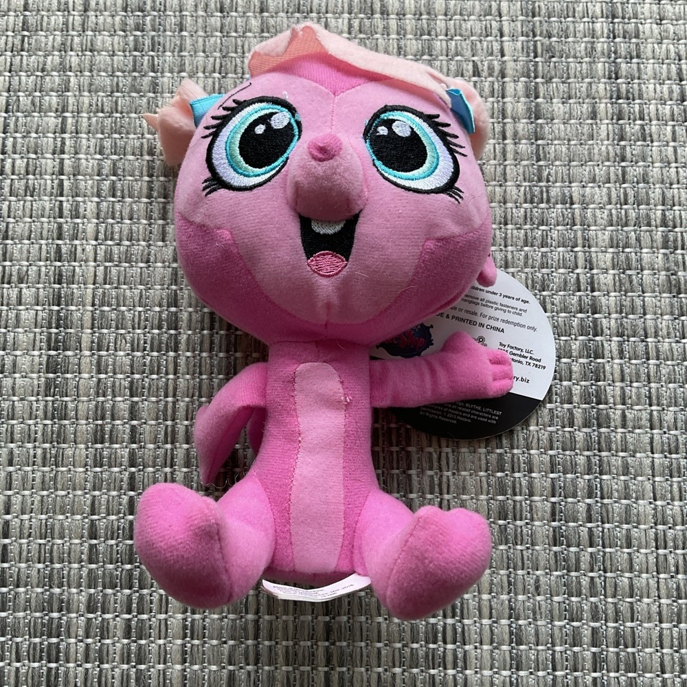 LPS Littlest Pet Shop MINKA MARK MONKEY 8" Plush STUFFED ANIMAL Toy NEW